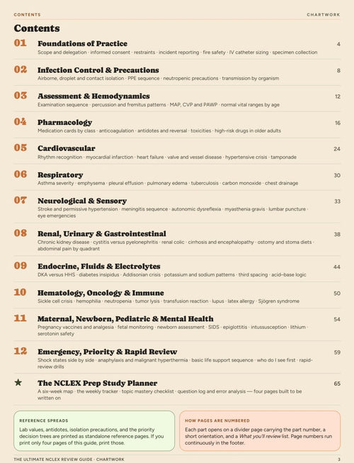 The Ultimate Nclex Review Guide - ChartWorkoption3